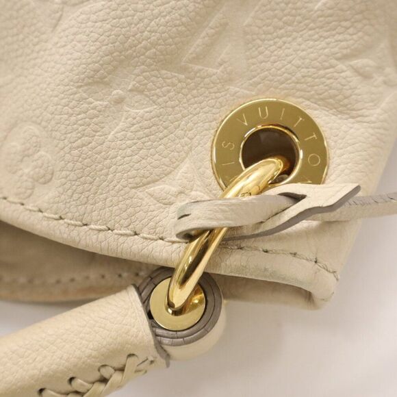 Gorgeous Louis Vuitton Artsy MM Monogram Empreinte Leather Tote in Ivory - Picture 10 of 10